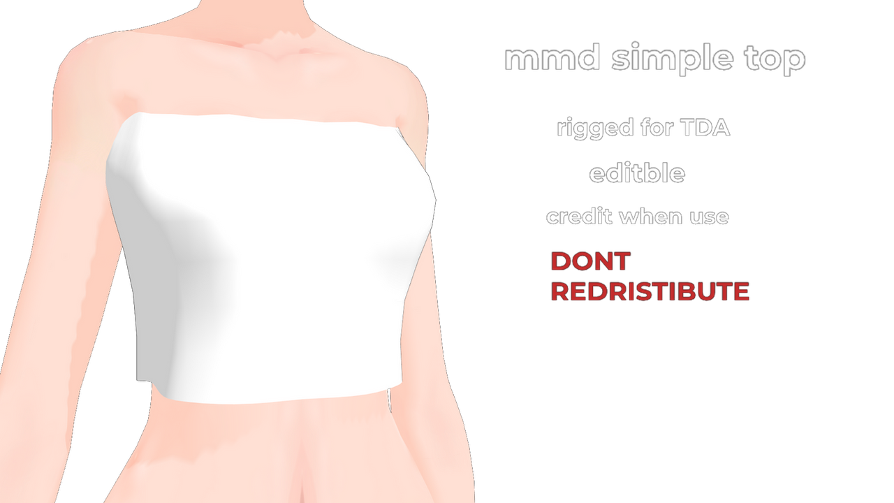 MMD simple tda top (DL) by Talapinkart on DeviantArt
