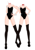 mmd TDA bunnysuit (download)