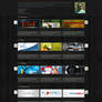 Free OnePagePortfolio - Black