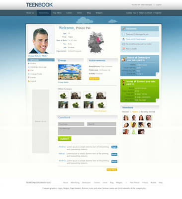 Community Website Design Inner