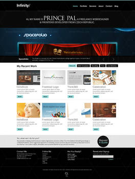 Infinity Wordpress Template