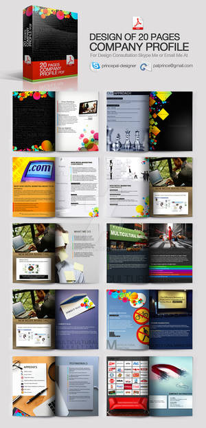 Company Profile Design Pdf