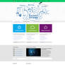 Flat, Clean, Minimal Web Interface Theme PSD