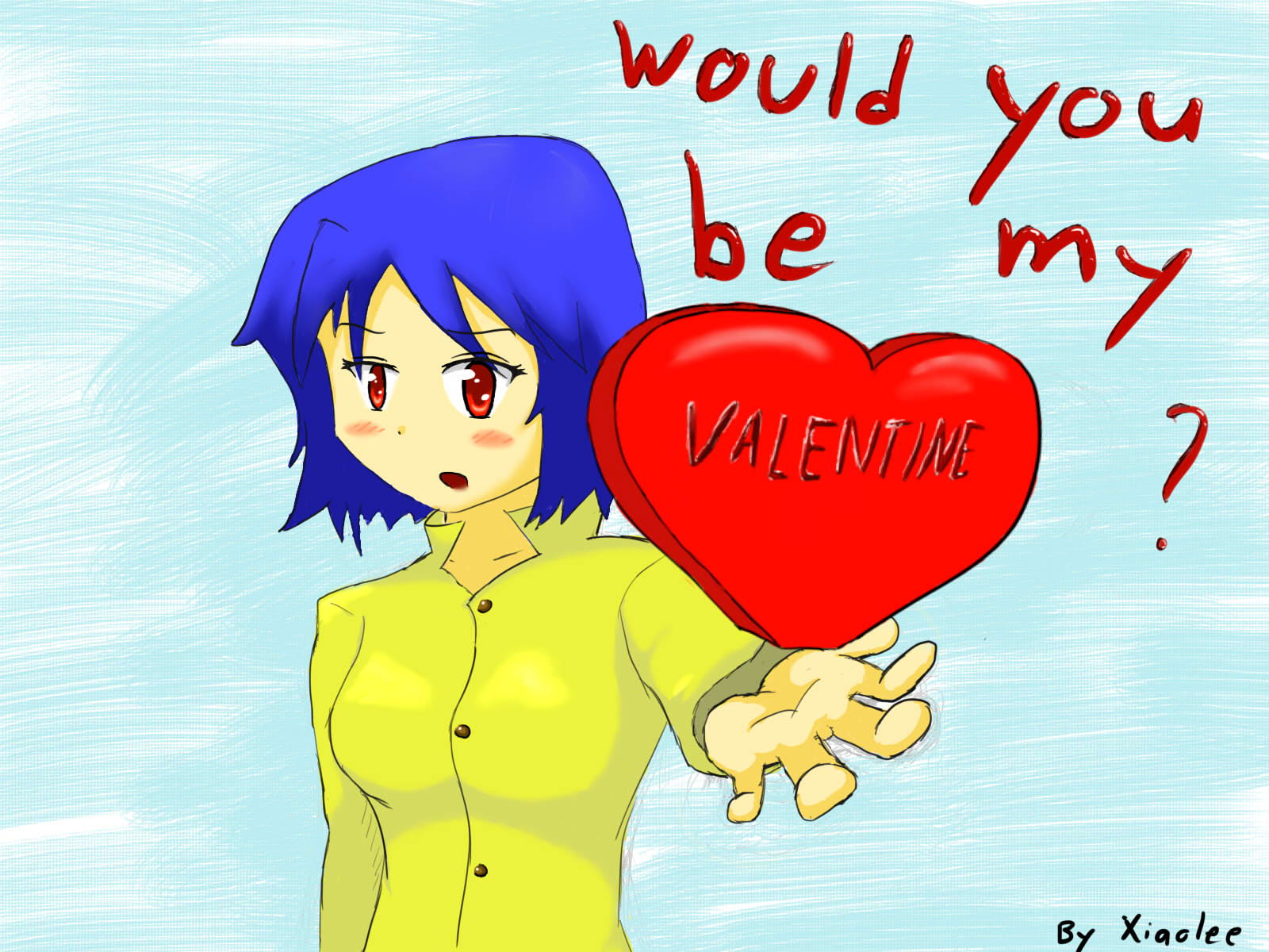 Would you be my Valentine?