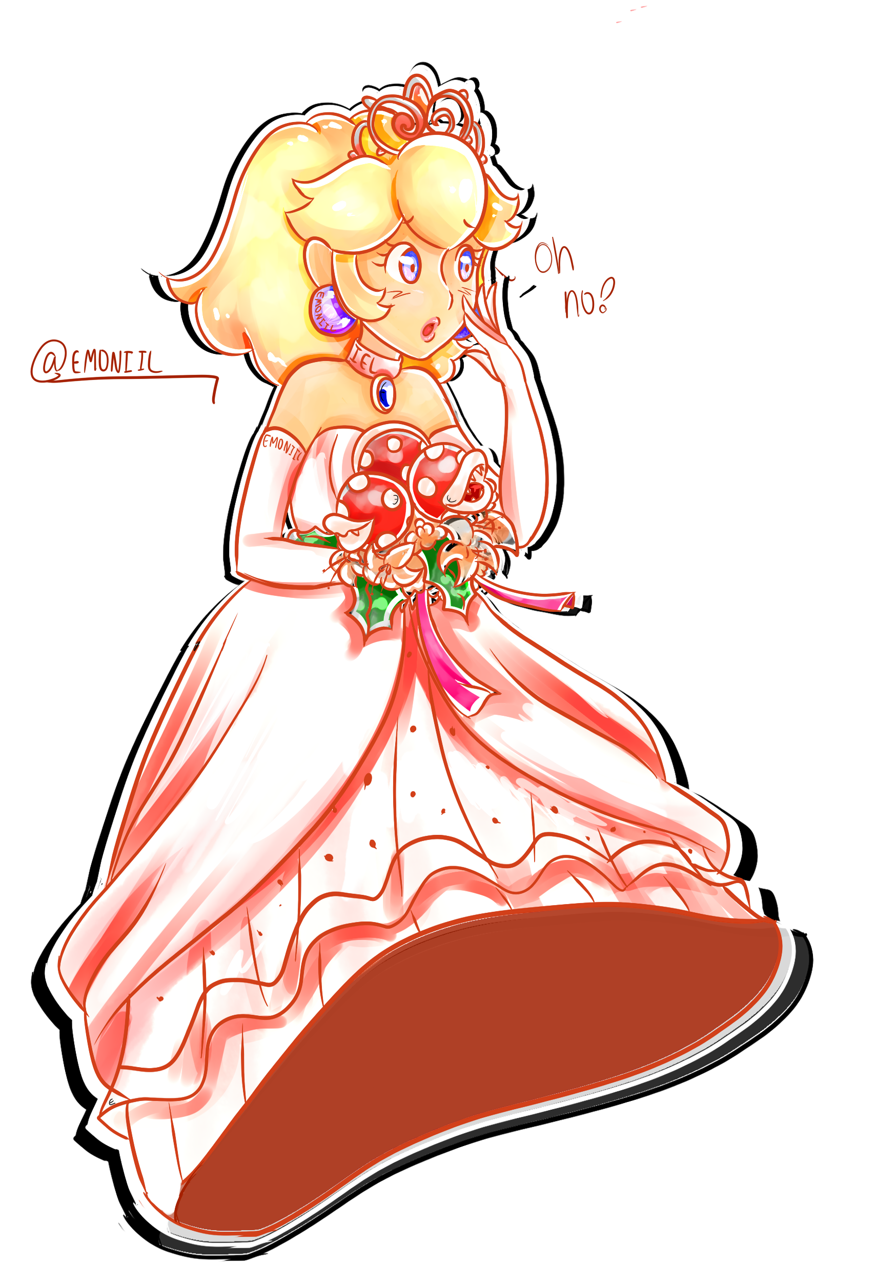 Wedding Peach Odyssey By Emoneylong On Deviantart 