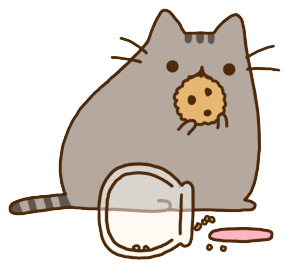 Pusheen cat deals cookie