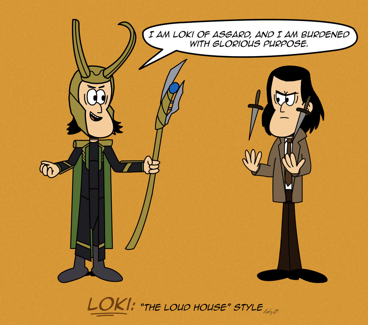 The Painful House: Loki Loud — Weasyl