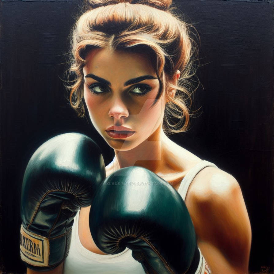 Boxing Girl by klaus-maria on DeviantArt