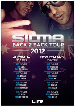 sigma tour poster