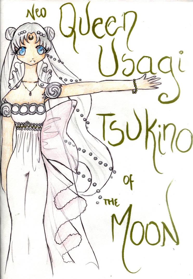 Usagi Tsukino Queen of Moon Ne by Distant-Moon on DeviantArt