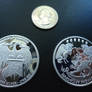 For Sale - 1 Silver Bit Equestrian Coin