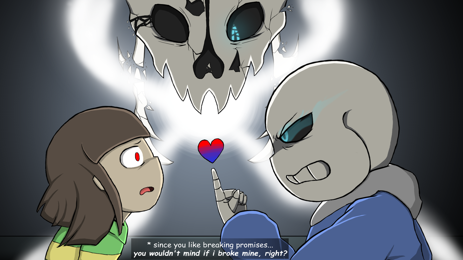 Promised Sans (idk au) by TreloPixel on DeviantArt