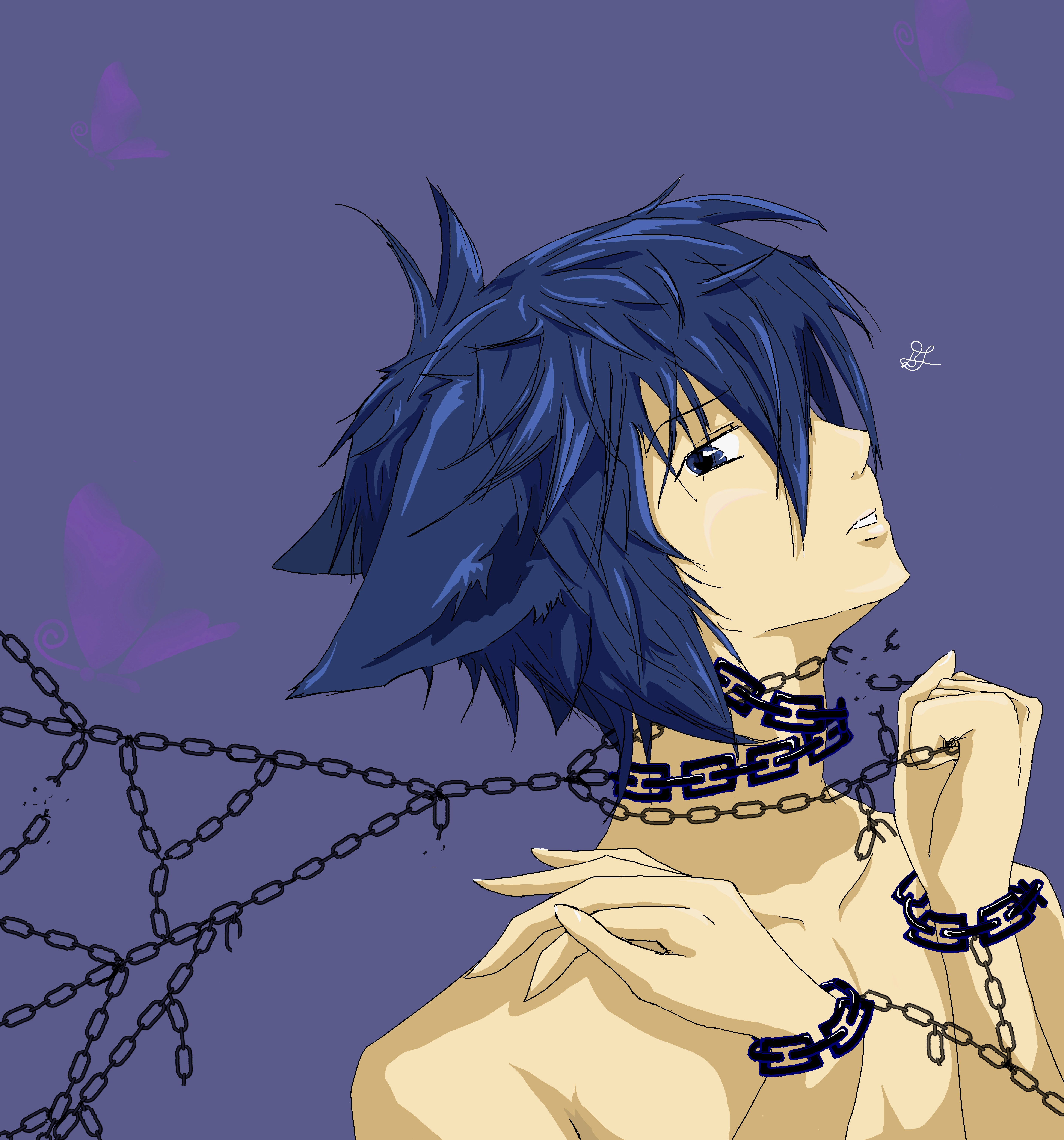 Ritsuka chained