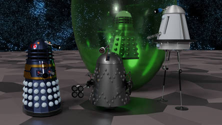 Illustrated Daleks