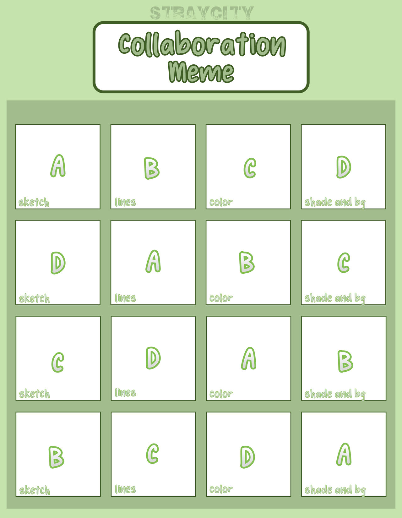 Collaboration Meme | SC by FrostedCow on DeviantArt