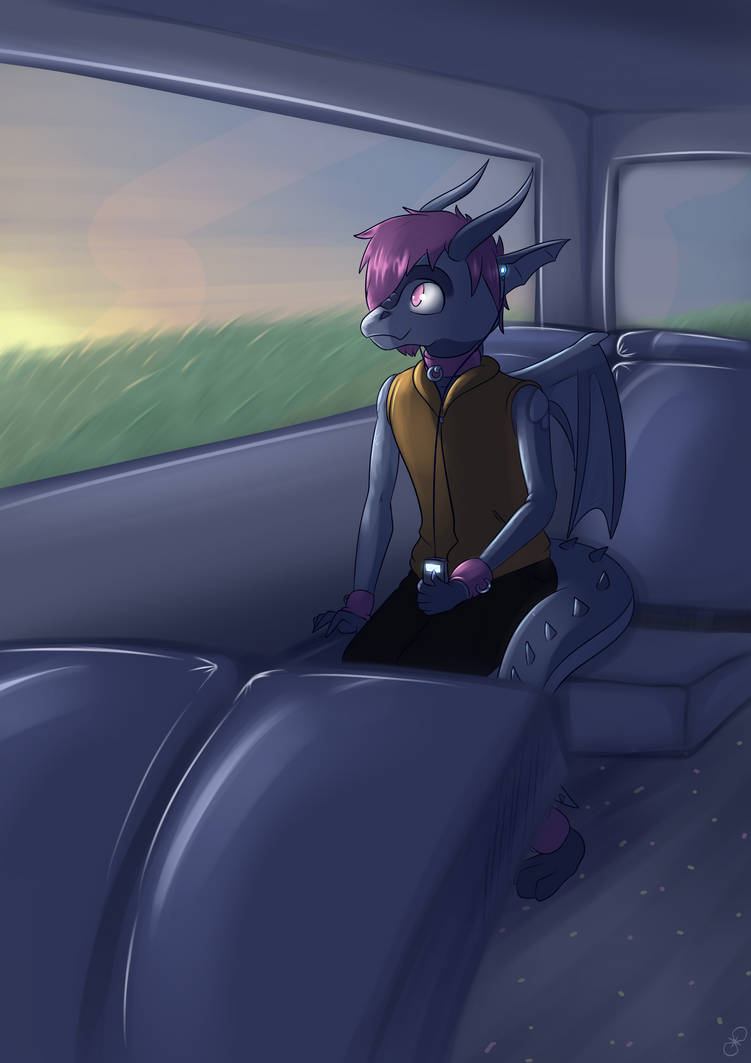 Bus Ride Home by Rhubin on DeviantArt