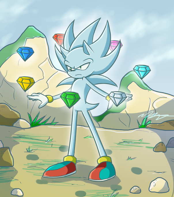 Nazo / Hyper X Sonic by julesorci on DeviantArt