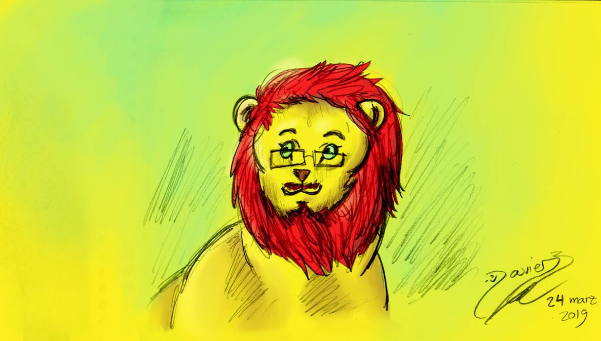 Lion Javier L - be happy