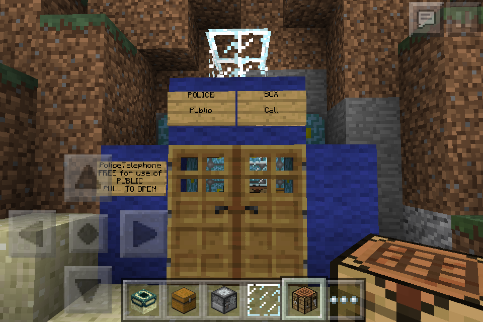 2nd Minecraft TARDIS Exterior by ServoCrowation on DeviantArt