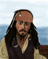 Captain Jack  Sparrow by GamerZzon