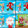 Knuckles and Fluttershy: Rip infinite jump glitch