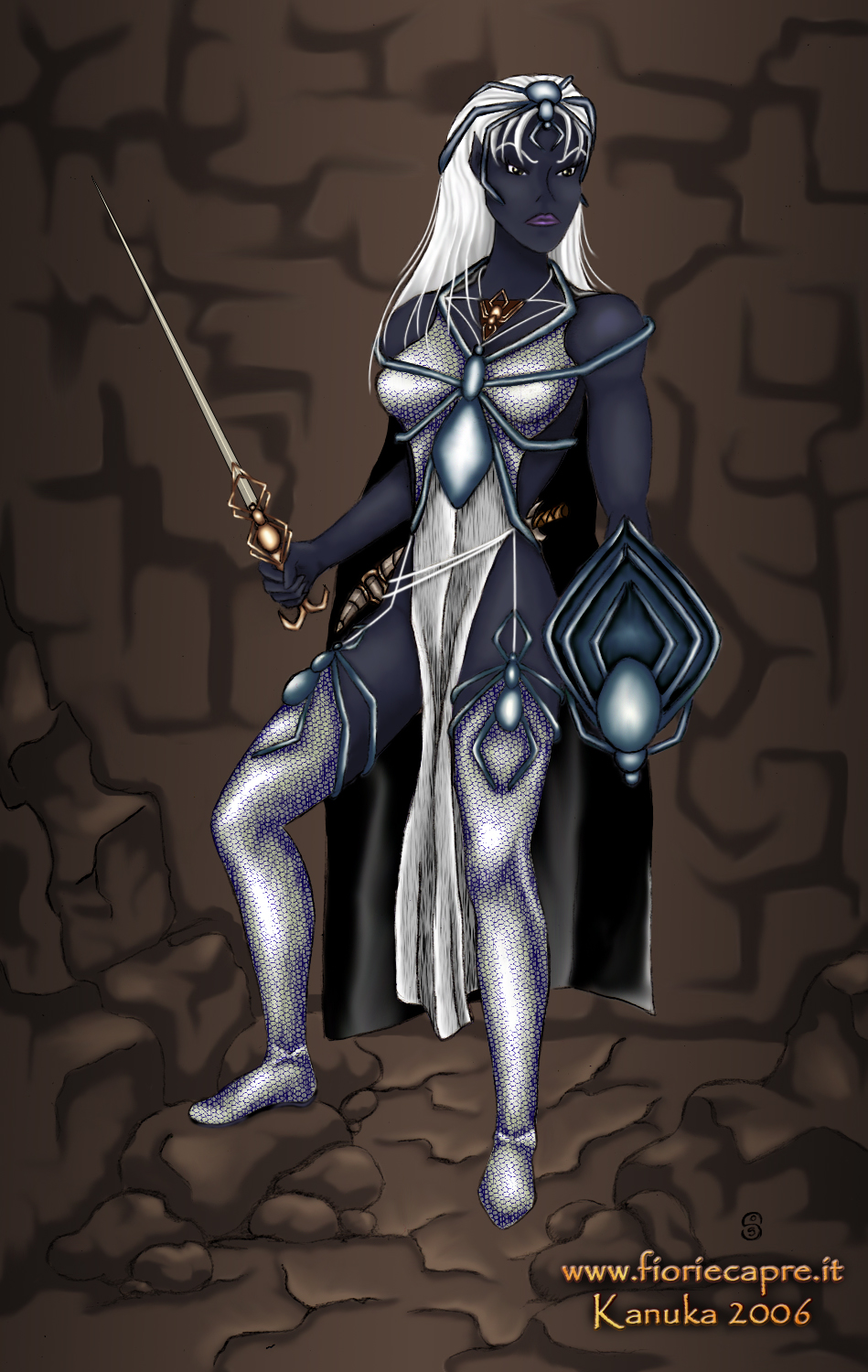 Drow priestess