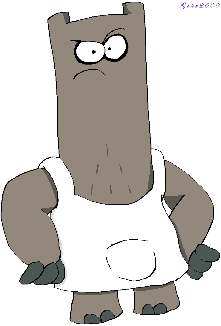 Chowder Humanized Chowder Schnitzel