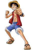 Luffy en Skypiea terminado