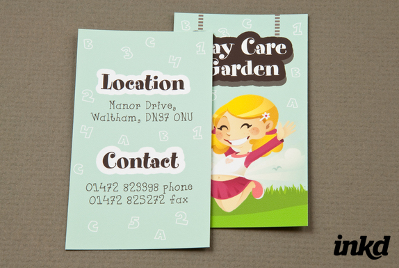 Graphic Daycare Business Card