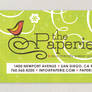 Paper Craft Store BusinessCard