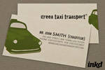 Taxi Transport Business Card