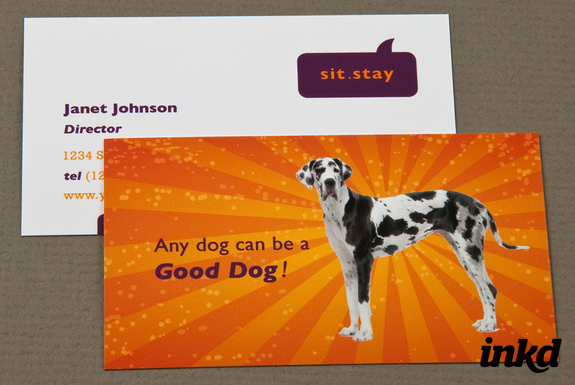 Dog Trainer Business Card