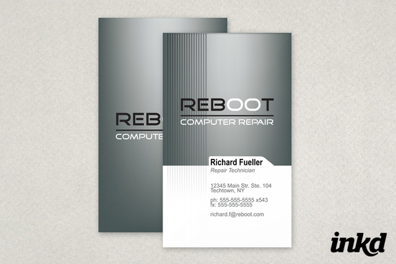 Computer Repair Business Card