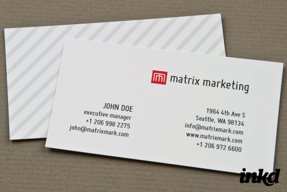 Marketing Firm Card