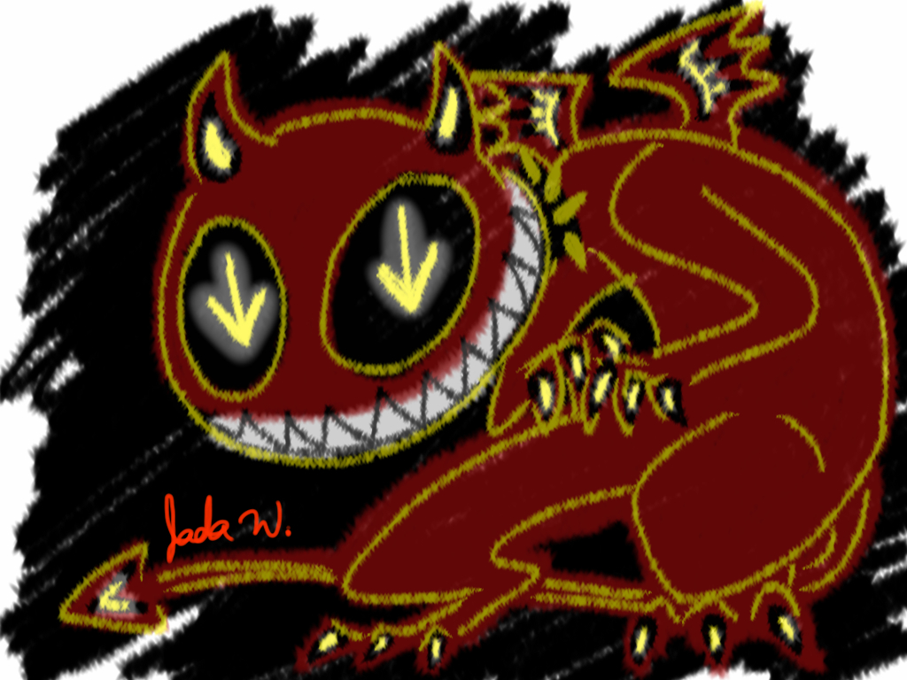 Demon Scrible Demon scribble by Dallywag on DeviantArt