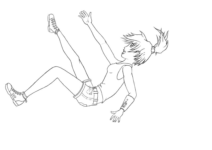Falling Animation Deviantart Falling girl by Yukas-Armstrong on DeviantArt