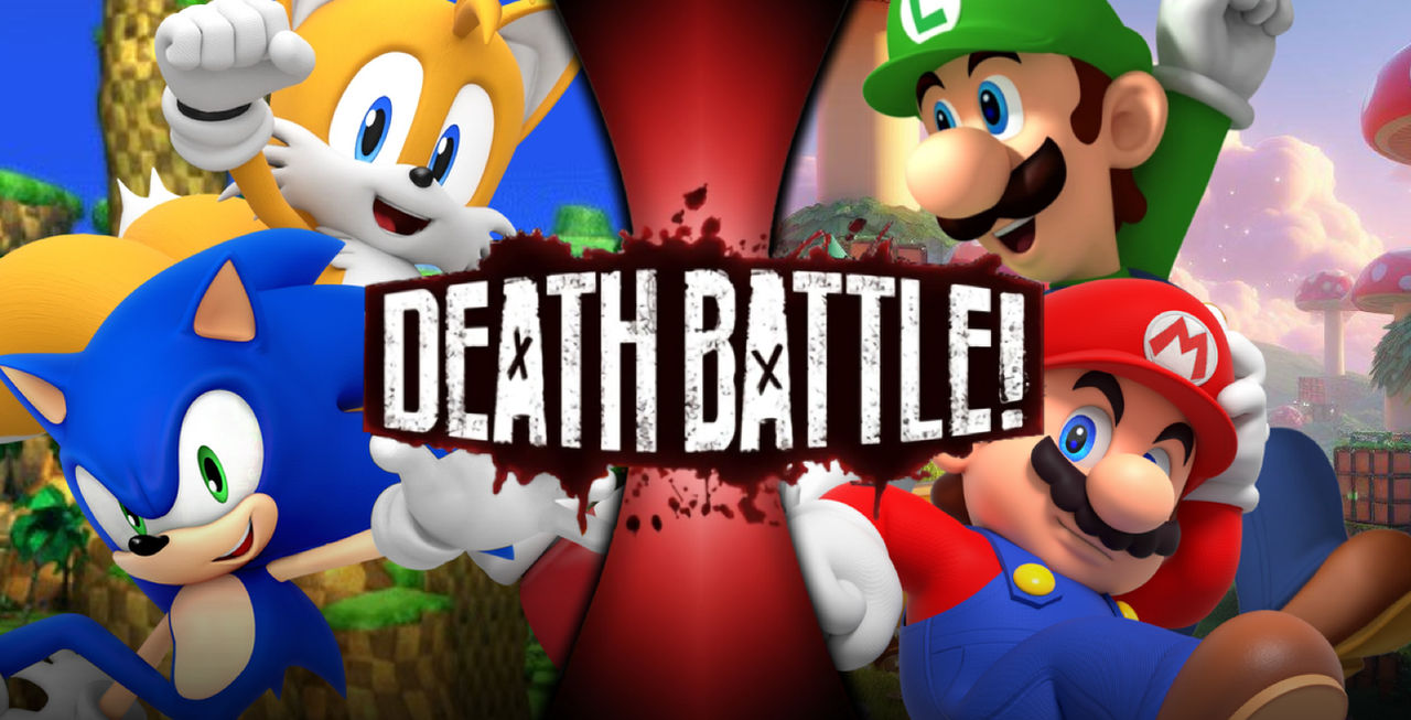 Sonic And Tails Vs Mario And Luigi (sonic Vs Mario by gnfhnnheh on ...