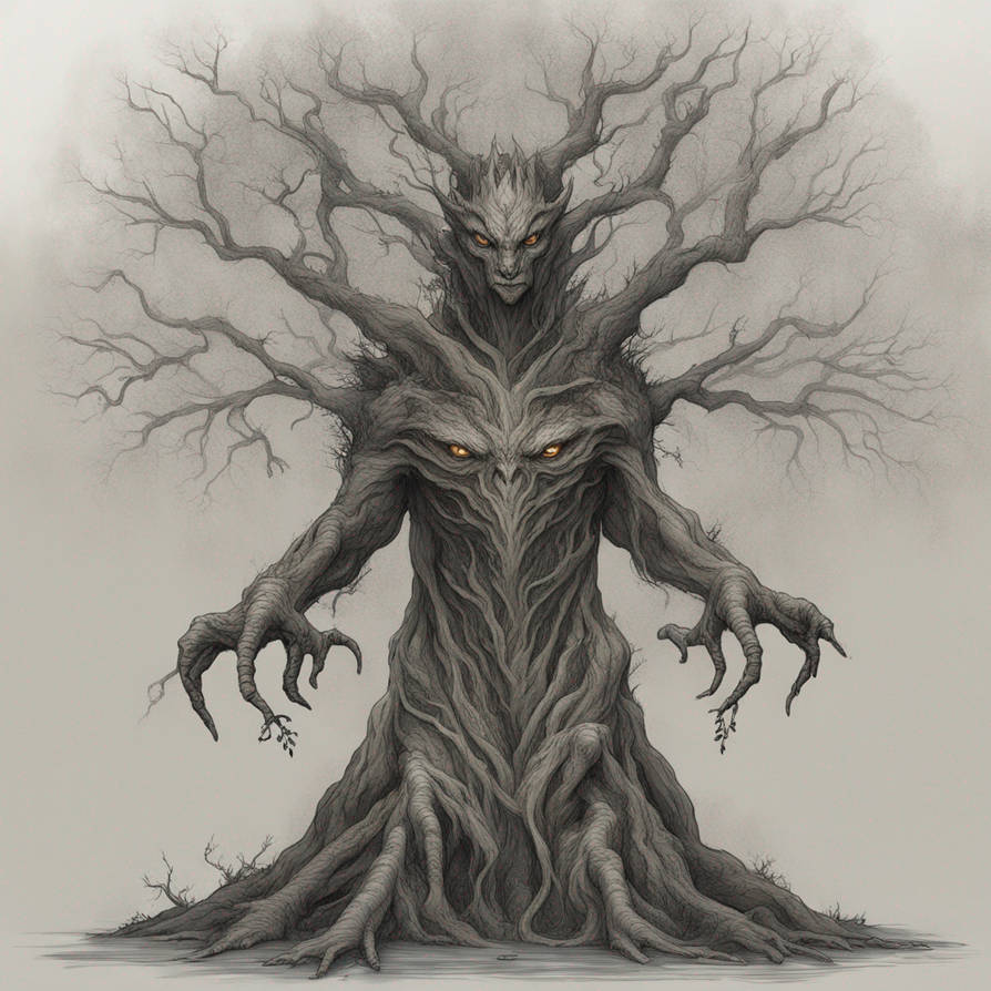 Fantasy Tree Creature by Lyssaruss on DeviantArt