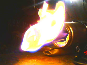 CAR MADE OF FIRE