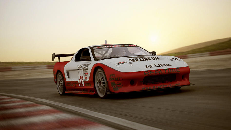 Acura 2002 NSX #42 Realtime Racing