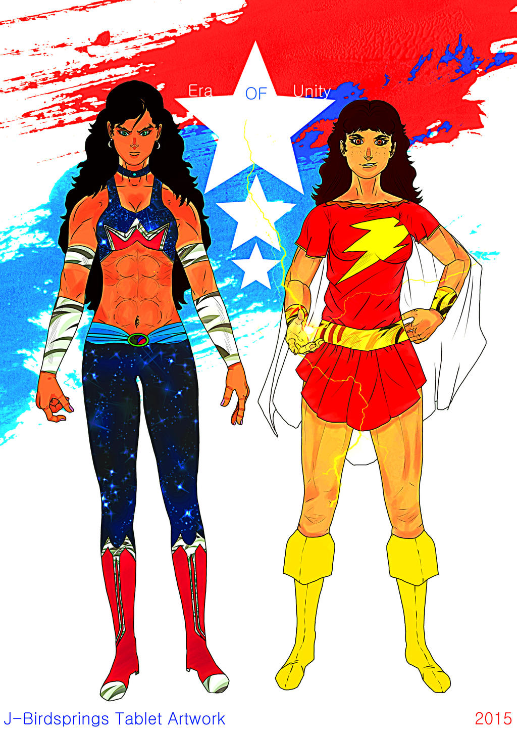 Era of Unity Donna Troy and Mary Marvel