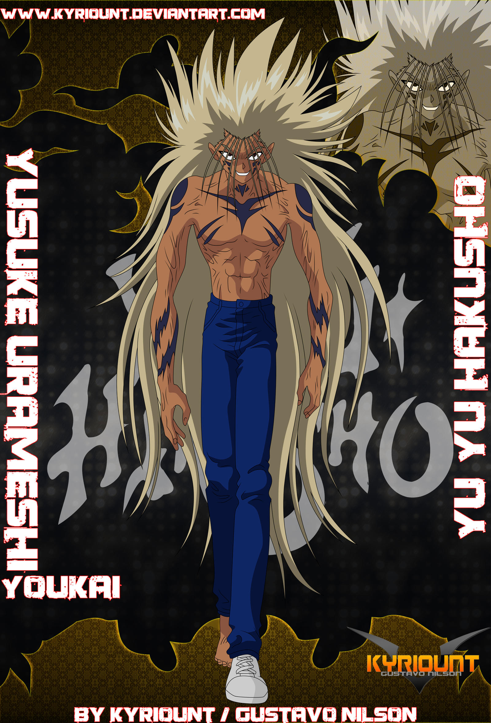 Yuskuke Youkai Yusuke 01 by Kyriount on DeviantArt