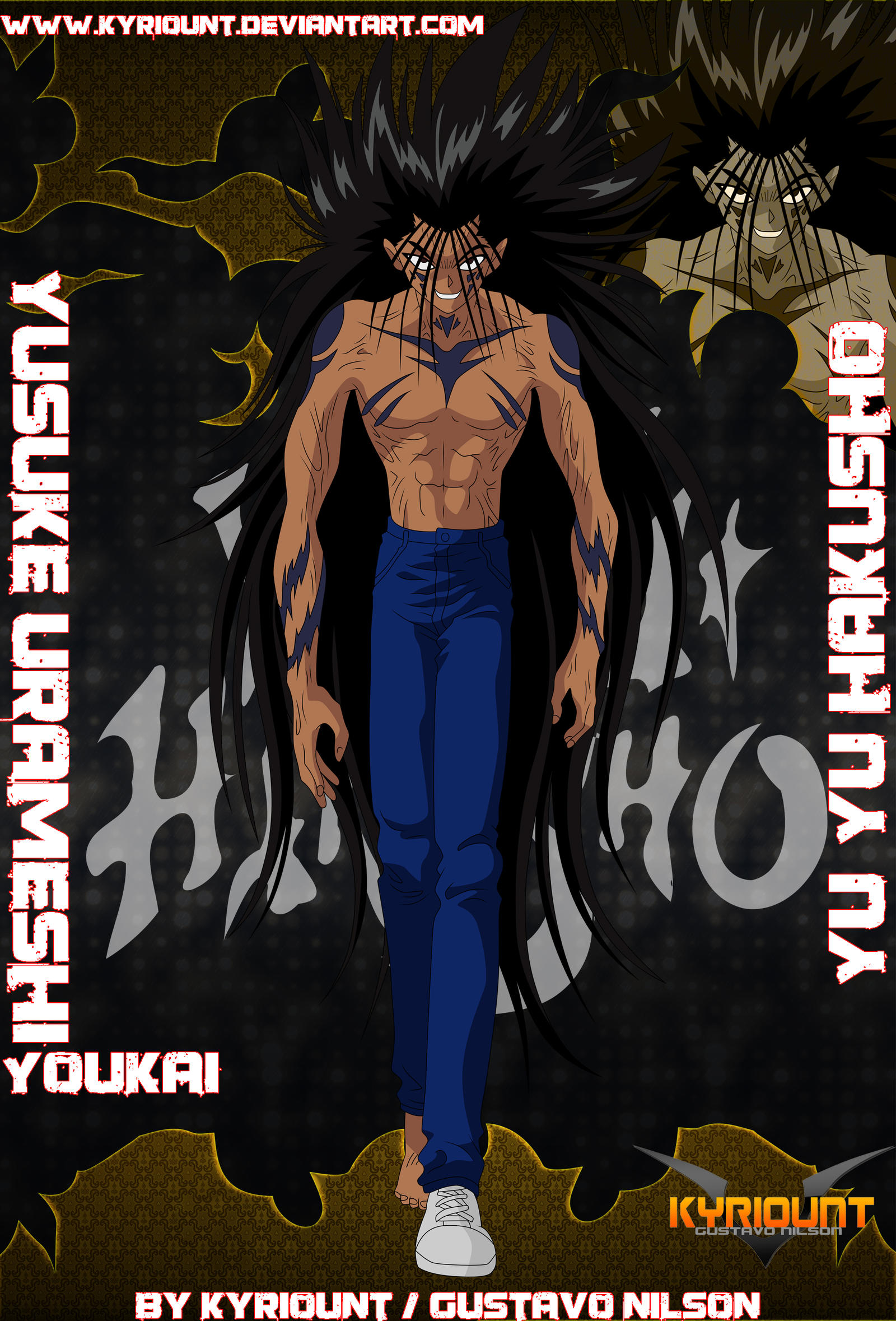 Yuskuke Youkai Yusuke 02 by Kyriount on DeviantArt