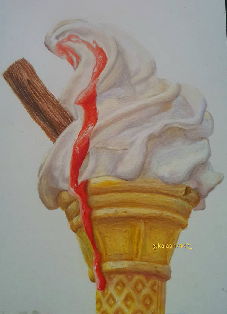 A Realistic Ice Cream Drawing By Kalash7447 On DeviantArt a-realistic-ice-cream-drawing-by-kalash7447-on-deviantart