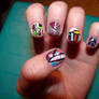 abstract nails