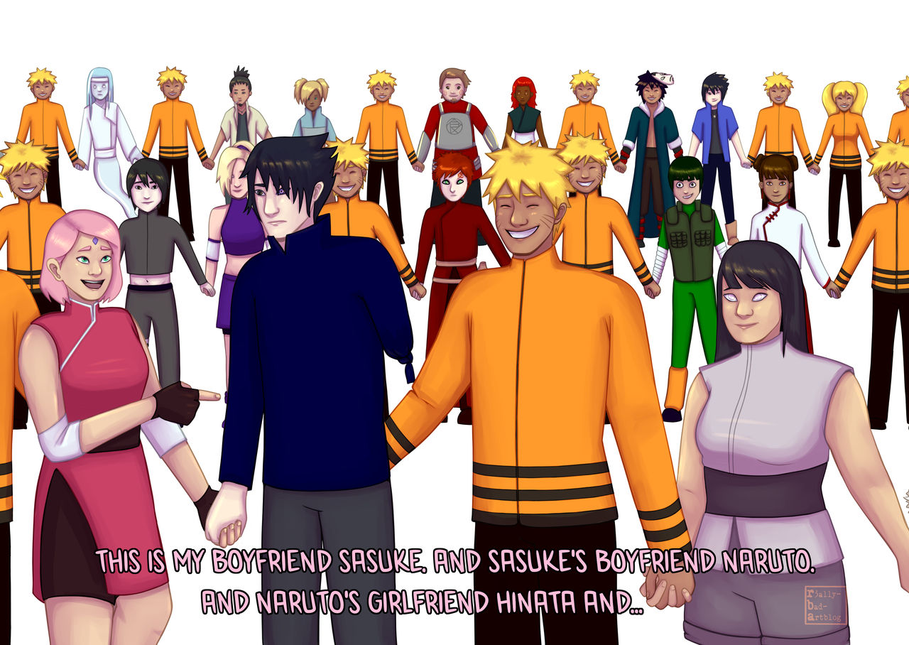 Konoha Polycule by r3allybadusername on DeviantArt