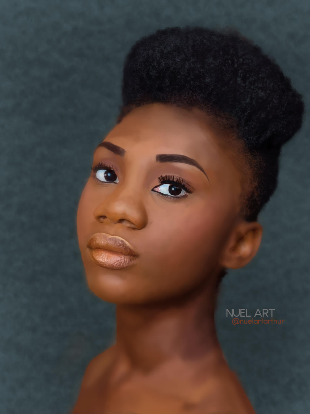 Paiting Model Model painting by Nuelartarthur on DeviantArt