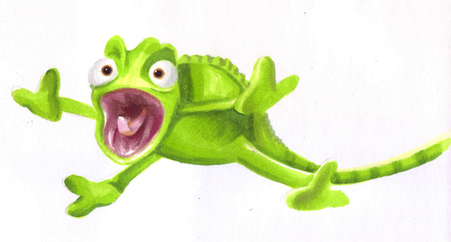 Pascal from Tangled by mmmadelon on DeviantArt