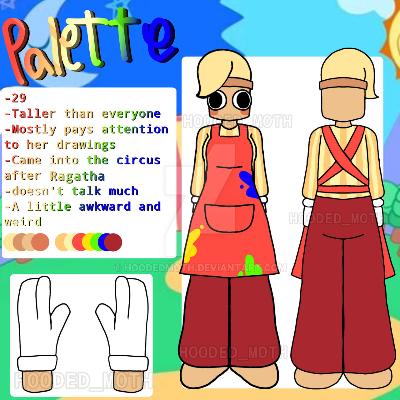 Tadc Oc Rabbit TADC oc Palette by HoodedMoth on DeviantArt