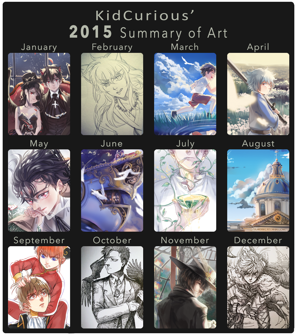 KidCurious' 2015 Art Summary